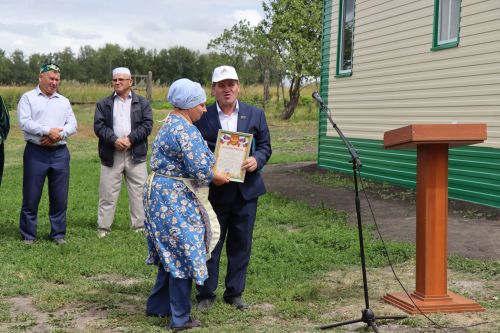 Открытие мечети "Гельсәйран" в селе Новое Чекурское
