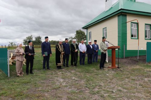 Открытие мечети "Гельсәйран" в селе Новое Чекурское