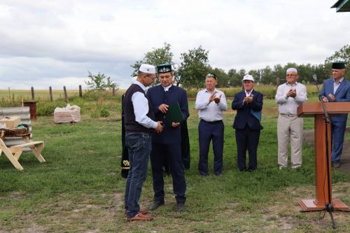 Открытие мечети "Гельсәйран" в селе Новое Чекурское