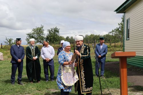 Открытие мечети "Гельсәйран" в селе Новое Чекурское