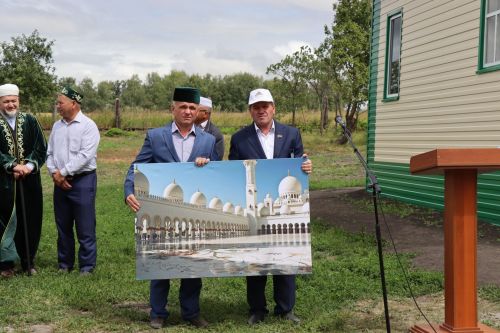 Открытие мечети "Гельсәйран" в селе Новое Чекурское