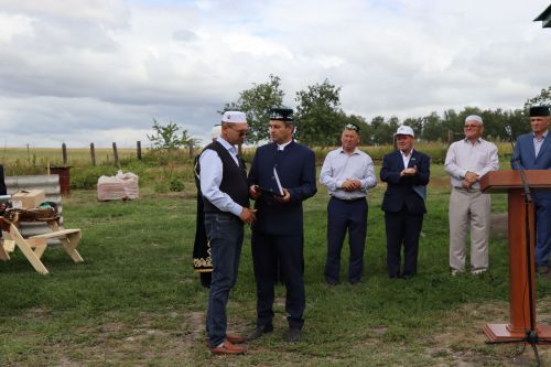 Открытие мечети "Гельсәйран" в селе Новое Чекурское