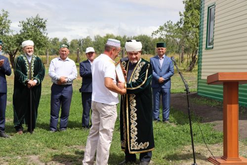 Открытие мечети "Гельсәйран" в селе Новое Чекурское