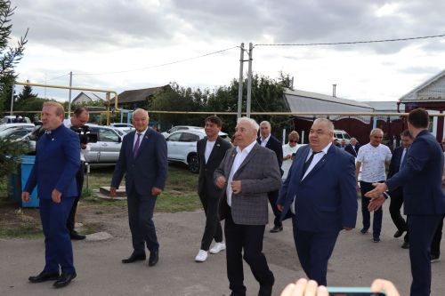 Открытие сельского клуба в селе Малая Цильна 2023