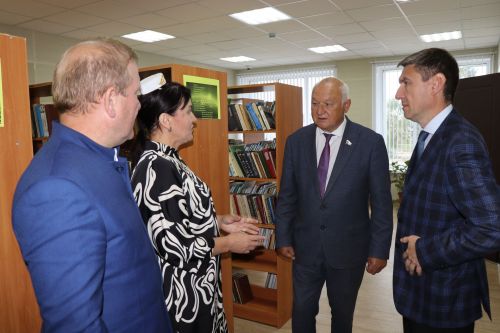 Открытие сельского клуба в селе Малая Цильна 2023