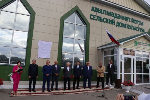 Открытие сельского клуба в селе Малая Цильна 2023