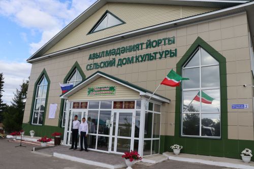 Открытие сельского клуба в селе Малая Цильна 2023