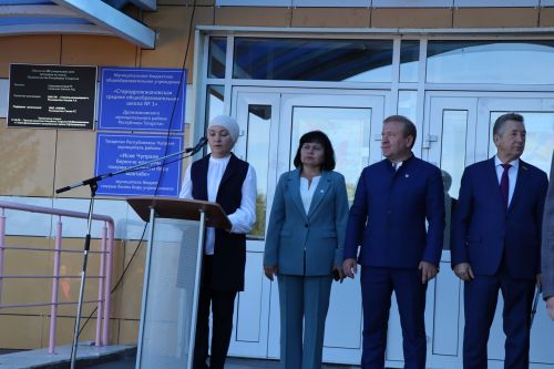 Первый звонок в Стародрожжановской сош №1 -2023