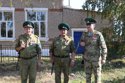 Открытие памятника всем пограничникам в селе Большая Цильна Дрожжановского района-2023