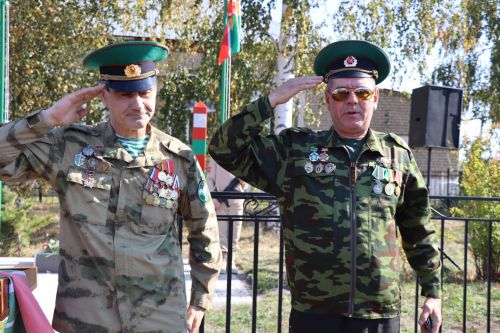 Открытие памятника всем пограничникам в селе Большая Цильна Дрожжановского района-2023