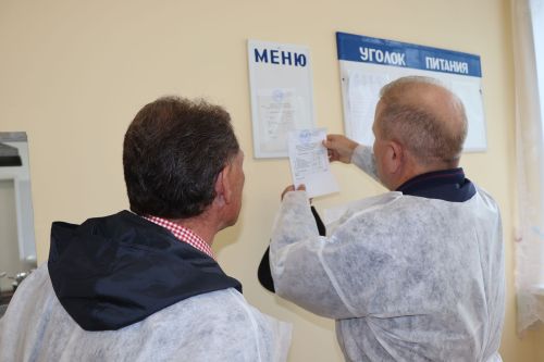 Максим Топилин с рабочим визитом в Дрожжаном 2023