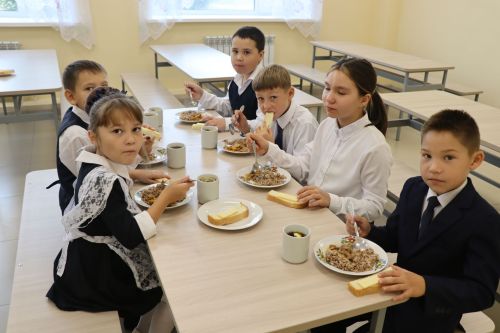 Максим Топилин с рабочим визитом в Дрожжаном 2023