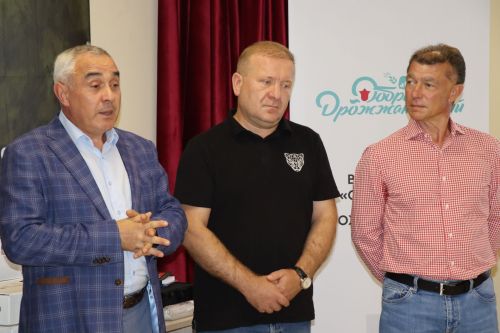 Максим Топилин с рабочим визитом в Дрожжаном 2023