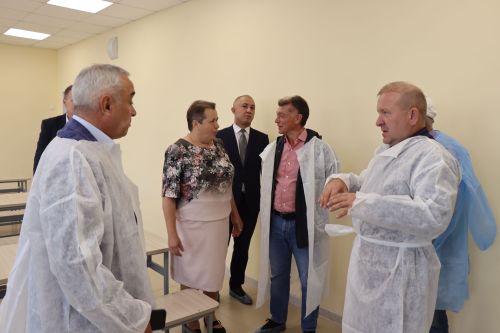 Максим Топилин с рабочим визитом в Дрожжаном 2023