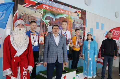 Соревнование по плаванию "Юный дельфин" в Дрожжаном -2024