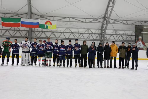 В Дрожжановском районе РТ прошел мемориал по хоккею с шайбой памяти Фаниса Загреева