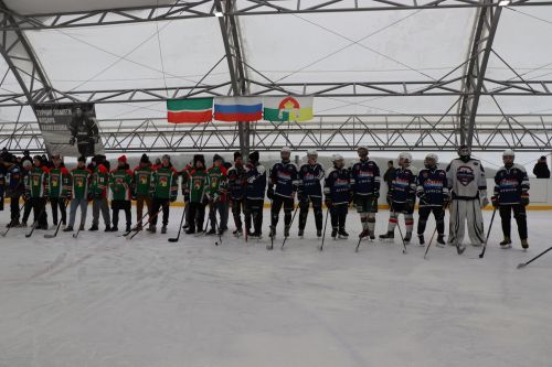 В Дрожжановском районе РТ прошел мемориал по хоккею с шайбой памяти Фаниса Загреева