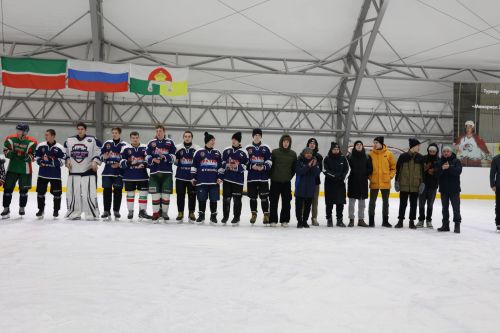 В Дрожжановском районе РТ прошел мемориал по хоккею с шайбой памяти Фаниса Загреева