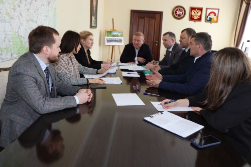 Рабочая группа Министерства экономики РТ в Дрожжаном -2024