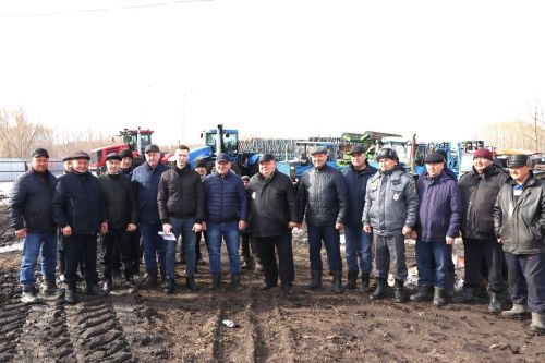 Приемка готовности техники к проведению весенне-полевых работ в Дрожжановском районе -2024