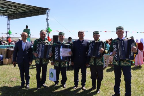 В Дрожжановском районе РТ шланговцы отметили «Майнын унбише»