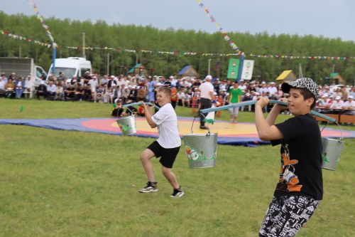 Сабантуй в Дрожжановском районе-2024: игры
