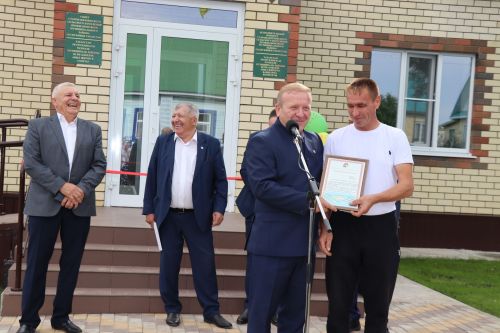 Открытие нового здания Старокакерлинского сельского поселения и парка "Ялкын"-2024