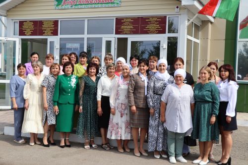 Открытие модельной библиотеки в селе Малая Цильна Дрожжановского района РТ -2024