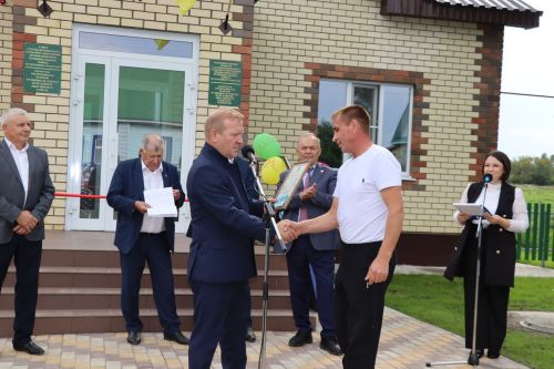 Открытие нового здания Старокакерлинского сельского поселения и парка "Ялкын"-2024