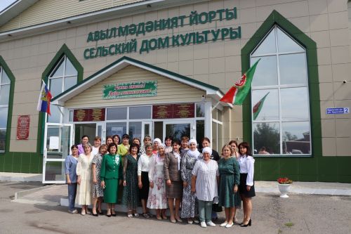 Открытие модельной библиотеки в селе Малая Цильна Дрожжановского района РТ -2024