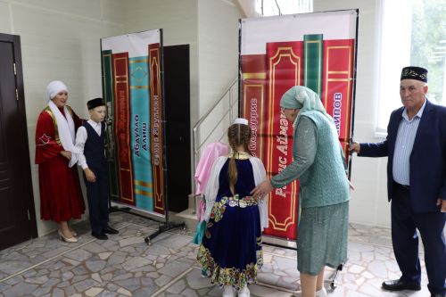 Открытие модельной библиотеки в селе Малая Цильна Дрожжановского района РТ -2024