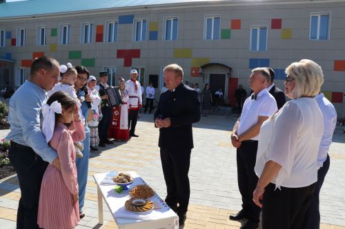 Открытие детсадов в селе Старое Дрожжаное и Большая Акса в Дрожжановском районе-2024