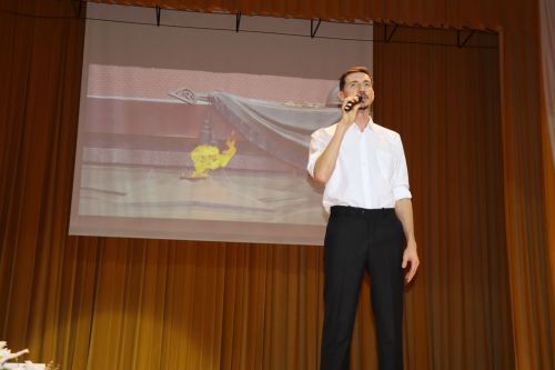 В районном доме культуры был праздничный концерт по случаю Международного Дня пожилых людей