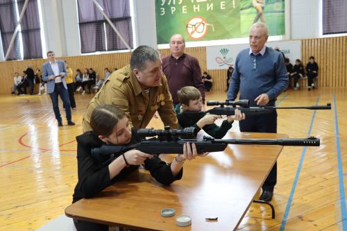 Форпостовцы Дрожжановского района&nbsp;РТ сразились по&nbsp;стрельбе из&nbsp;пневматической винтовки