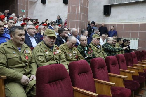 С праздничным концертом открыли год Защитника Отечества в Дрожжановском районе РТ