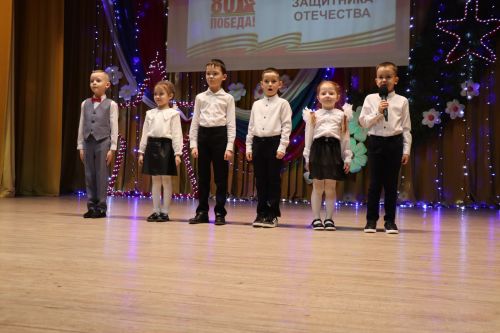С праздничным концертом открыли год Защитника Отечества в Дрожжановском районе РТ