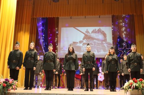 С праздничным концертом открыли год Защитника Отечества в Дрожжановском районе РТ