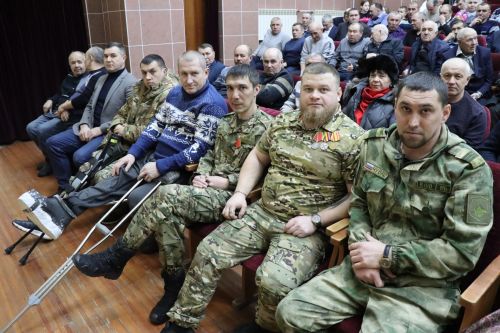 С праздничным концертом открыли год Защитника Отечества в Дрожжановском районе РТ
