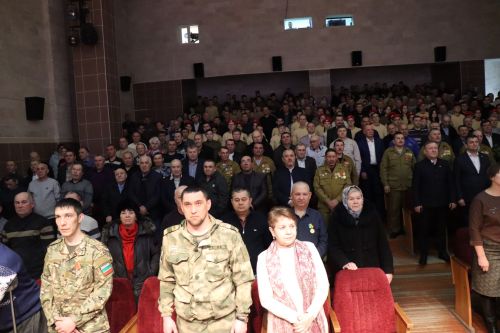 С праздничным концертом открыли год Защитника Отечества в Дрожжановском районе РТ