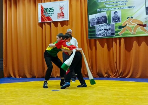 В селе Каракитаны прошло соревнование по вольной борьбе в памяти Фарита Закиевича Азизова