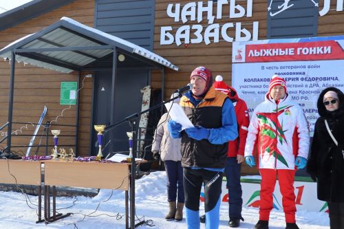 Соревнования по лыжным гонкам в честь празднования Дня защитника Отечества