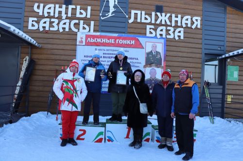 Соревнования по лыжным гонкам в честь празднования Дня защитника Отечества