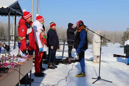 Соревнования по лыжным гонкам в честь празднования Дня защитника Отечества