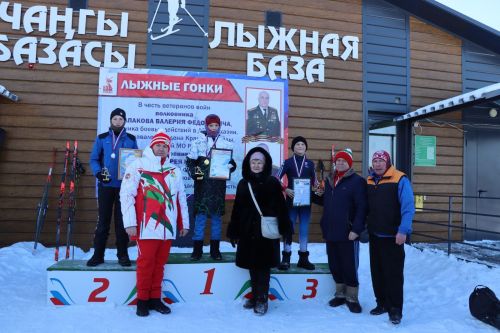 Соревнования по лыжным гонкам в честь празднования Дня защитника Отечества