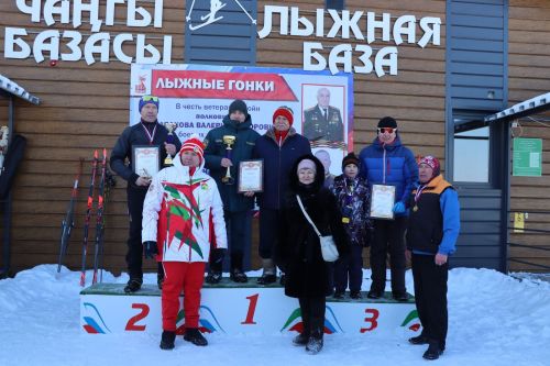 Соревнования по лыжным гонкам в честь празднования Дня защитника Отечества