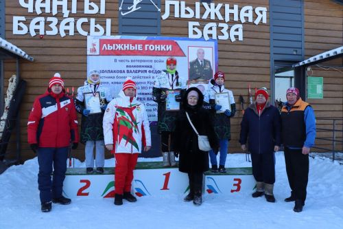 Соревнования по лыжным гонкам в честь празднования Дня защитника Отечества