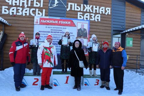 Соревнования по лыжным гонкам в честь празднования Дня защитника Отечества