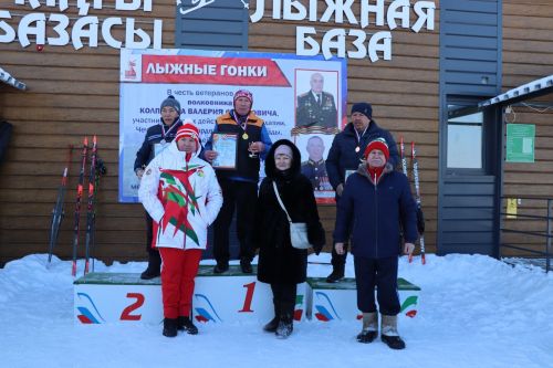 Соревнования по лыжным гонкам в честь празднования Дня защитника Отечества
