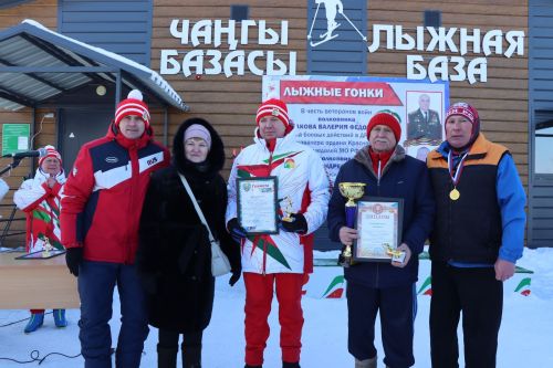 Соревнования по лыжным гонкам в честь празднования Дня защитника Отечества