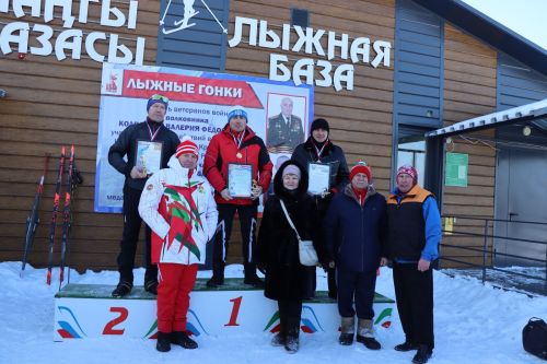 Соревнования по лыжным гонкам в честь празднования Дня защитника Отечества